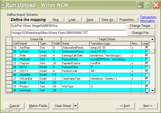 Translation logic allows the data to be manipulated and formatted