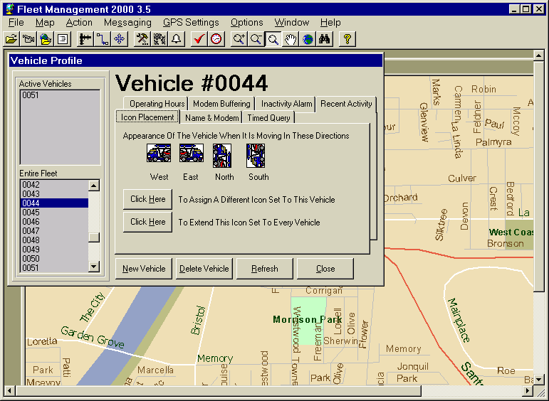 Vehicle Manager allowed control over fleets